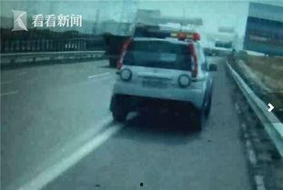 吃瓜司机超近路,惊险一幕引网友热议