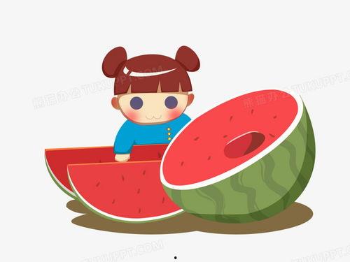 吃瓜女孩素材图片大全,趣味横生的瞬间捕捉